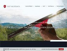 Tablet Screenshot of nlp-akatemia.fi